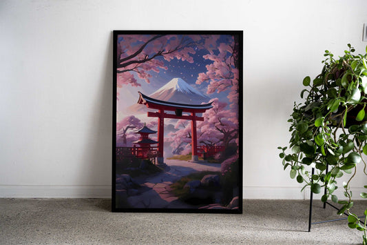 Japanese Landscape 02 Asian Style Poster | Wall Art for Home & Office | High-Quality Print - High-Quality Visual Display