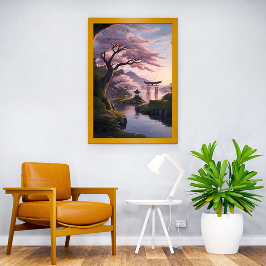 Japanese Landscape 03 Asian Style Poster | Wall Art for Home & Office | High-Quality Print - High-Quality Visual Display