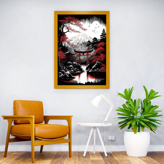 Japanese Landscape 15 Asian Style Poster | Wall Art for Home & Office | High-Quality Print - High-Quality Visual Display