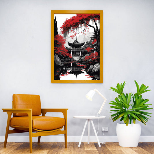 Japanese Landscape 16 Asian Style Poster | Wall Art for Home & Office | High-Quality Print - High-Quality Visual Display
