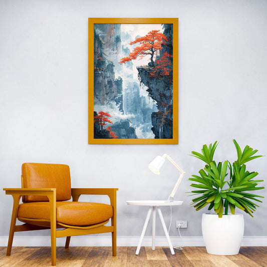 Japanese Landscape Nature Asian Style Poster | Wall Art for Home & Office | High-Quality Print - High-Quality Visual Display