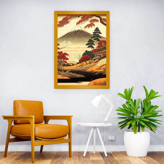 Japanese Landscapes Asian Style Poster | Wall Art for Home & Office | High-Quality Print - High-Quality Visual Display