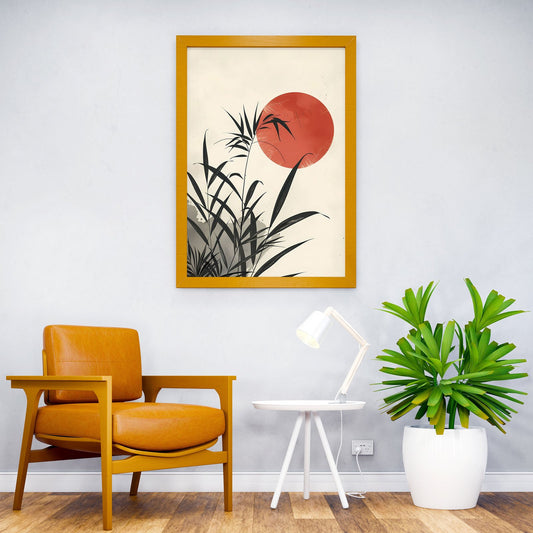 Japanese Minimalism Art Asian Style Poster | Wall Art for Home & Office | High-Quality Print - High-Quality Visual Display