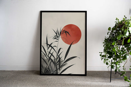 Japanese Minimalism Art Asian Style Poster | Wall Art for Home & Office | High-Quality Print - High-Quality Visual Display