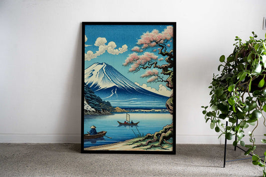 Japanese Nature Landscape Asian Style Poster | Wall Art for Home & Office | High-Quality Print - High-Quality Visual Display