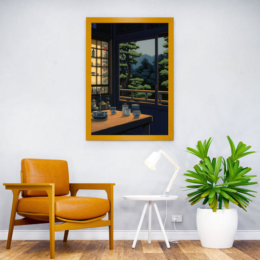 Japanese Painting Asian Style Poster | Wall Art for Home & Office | High-Quality Print - High-Quality Visual Display