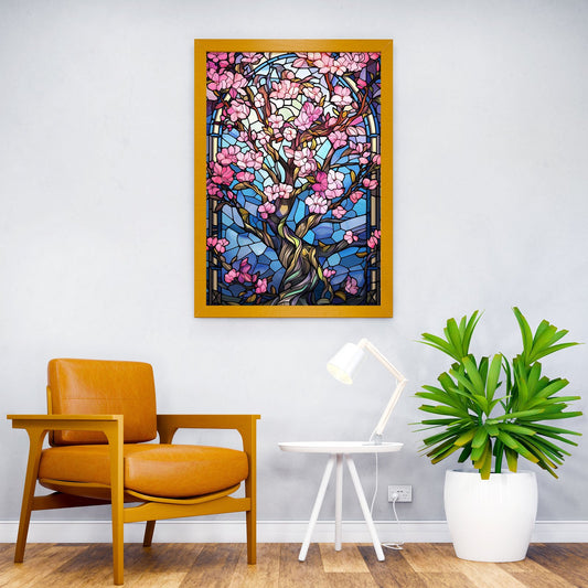 Japanese Sakura Bloom Art Asian Style Poster | Wall Art for Home & Office | High-Quality Print - High-Quality Visual Display