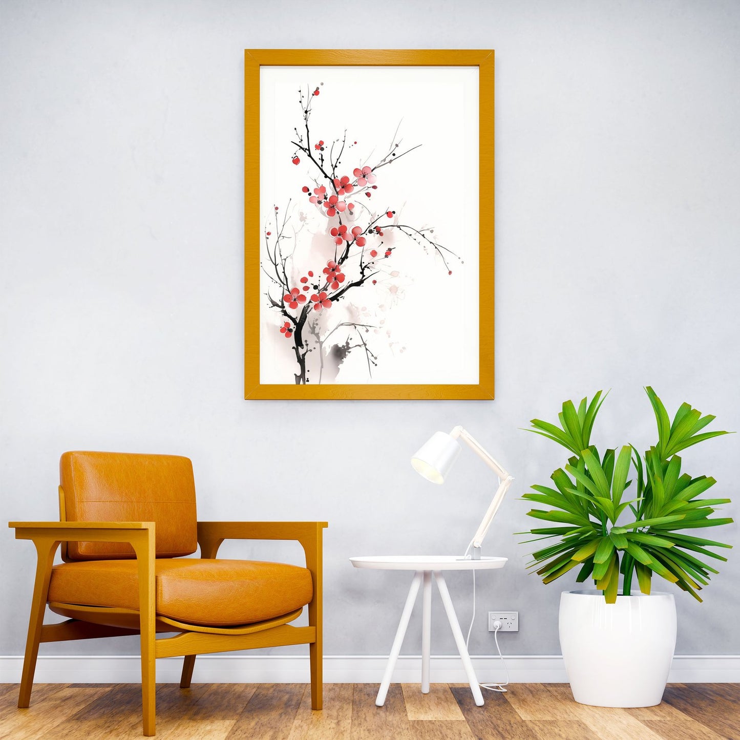 Japanese Sakura Blossom Asian Style Poster | Wall Art for Home & Office | High-Quality Print - High-Quality Visual Display
