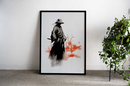Japanese Samurai Tale Asian Style Poster | Wall Art for Home & Office | High-Quality Print - High-Quality Visual Display