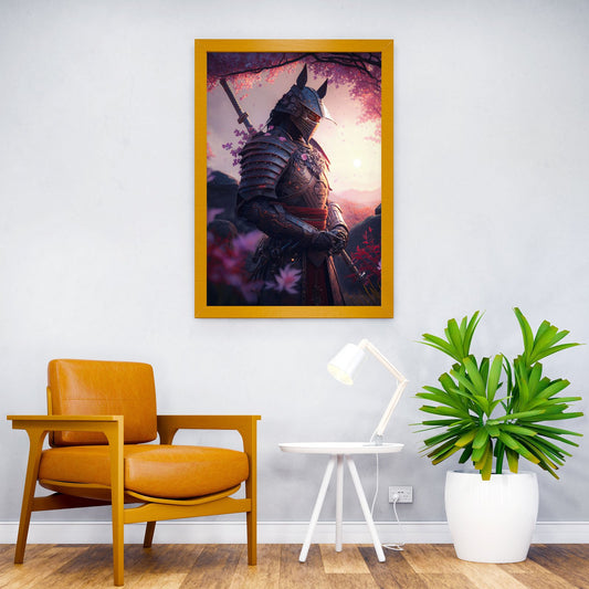 Japanese Samurai Warrior Asian Style Poster | Wall Art for Home & Office | High-Quality Print - High-Quality Visual Display