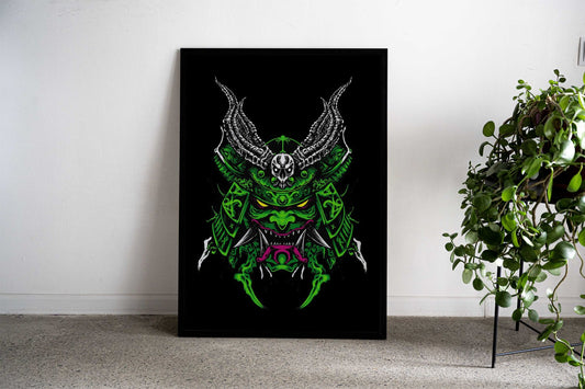 Japanese Shinigami Asian Style Poster | Wall Art for Home & Office | High-Quality Print - High-Quality Visual Display