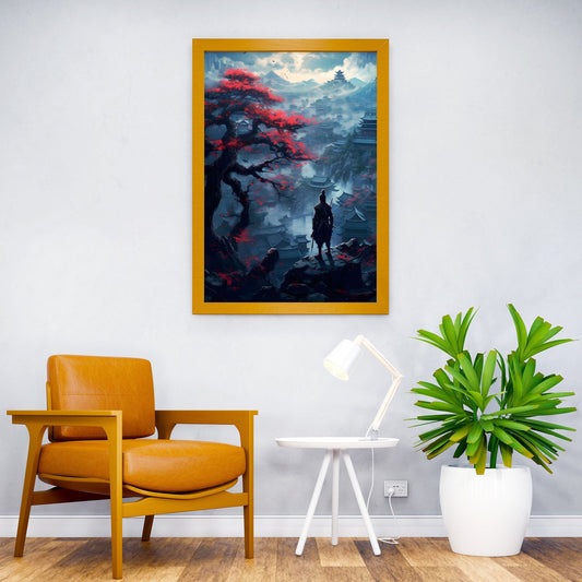 Japanese Shogun Samurai Asian Style Poster | Wall Art for Home & Office | High-Quality Print - High-Quality Visual Display