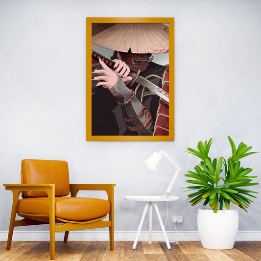 Japanese Shogun Asian Style Poster | Wall Art for Home & Office | High-Quality Print - High-Quality Visual Display