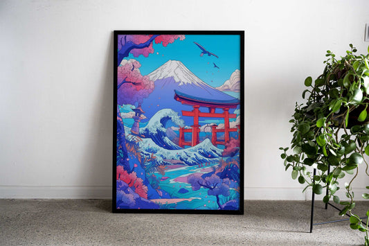 Japanese Style 1 Asian Style Poster | Wall Art for Home & Office | High-Quality Print - High-Quality Visual Display