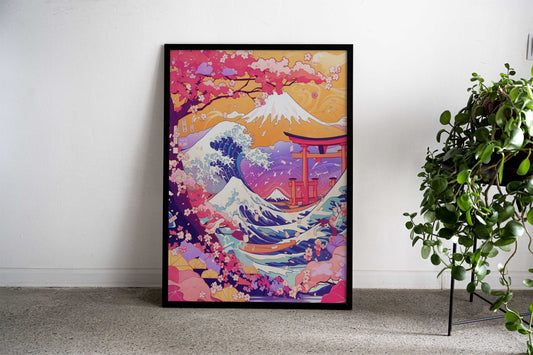 Japanese Style 4 Asian Style Poster | Wall Art for Home & Office | High-Quality Print - High-Quality Visual Display