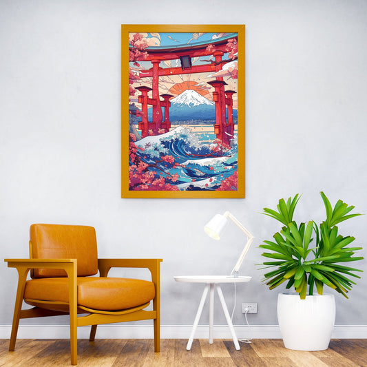 Japanese Style 6 Asian Style Poster | Wall Art for Home & Office | High-Quality Print - High-Quality Visual Display