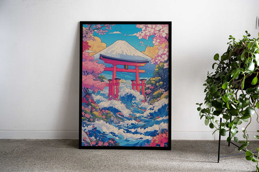 Japanese Style 7 Asian Style Poster | Wall Art for Home & Office | High-Quality Print - High-Quality Visual Display