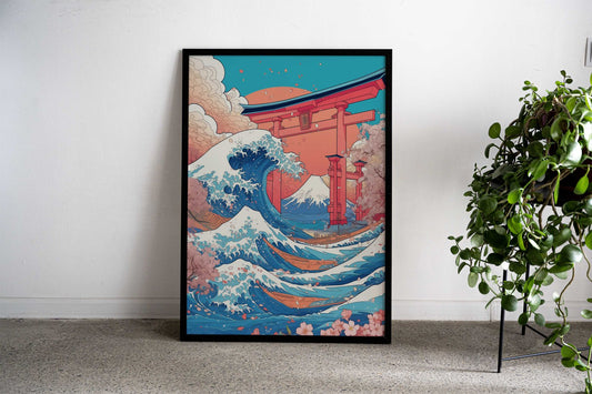 Japanese Style 8 Asian Style Poster | Wall Art for Home & Office | High-Quality Print - High-Quality Visual Display
