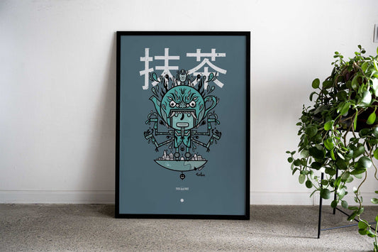 Japanese Tea Spirit Asian Style Poster | Wall Art for Home & Office | High-Quality Print - High-Quality Visual Display
