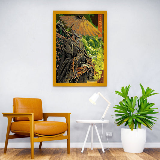 Japanese Tengu Demon Asian Style Poster | Wall Art for Home & Office | High-Quality Print - High-Quality Visual Display