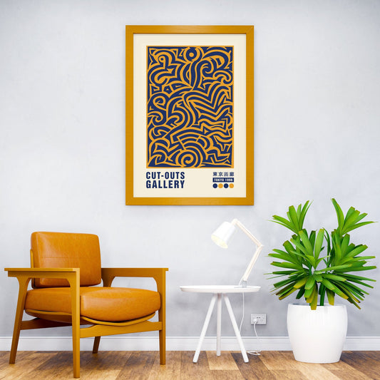 Japanese Tokyo Gallery Asian Style Poster | Wall Art for Home & Office | High-Quality Print - High-Quality Visual Display
