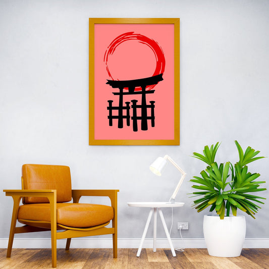 Japanese Tradition Asian Style Poster | Wall Art for Home & Office | High-Quality Print - High-Quality Visual Display