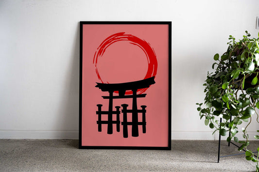 Japanese Tradition Asian Style Poster | Wall Art for Home & Office | High-Quality Print - High-Quality Visual Display
