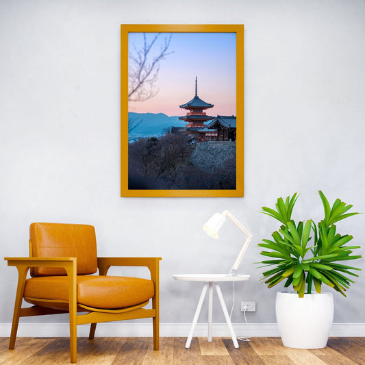 Japanese Village Asian Style Poster | Wall Art for Home & Office | High-Quality Print - High-Quality Visual Display
