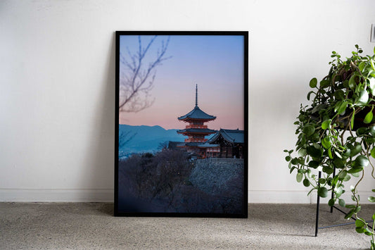 Japanese Village Asian Style Poster | Wall Art for Home & Office | High-Quality Print - High-Quality Visual Display