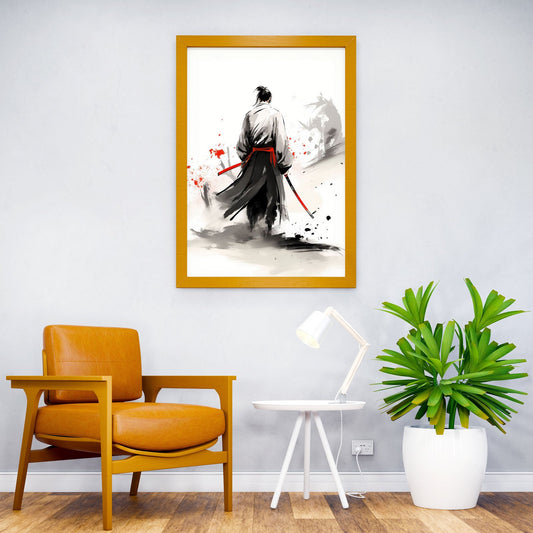 Japanese Way of the Ronin Asian Style Poster | Wall Art for Home & Office | High-Quality Print - High-Quality Visual Display