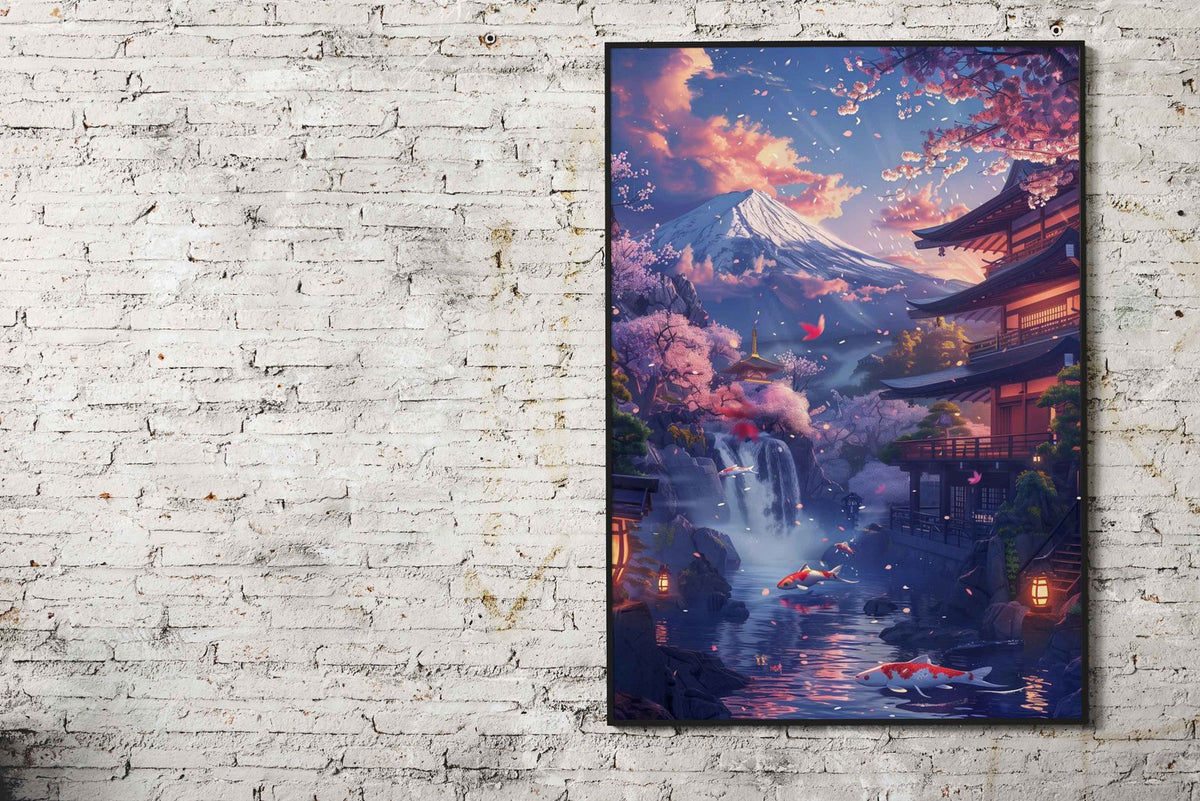 Japanese anime aesthenic Asian Style Poster | Wall Art for Home & Office | High-Quality Print - High-Quality Visual Display
