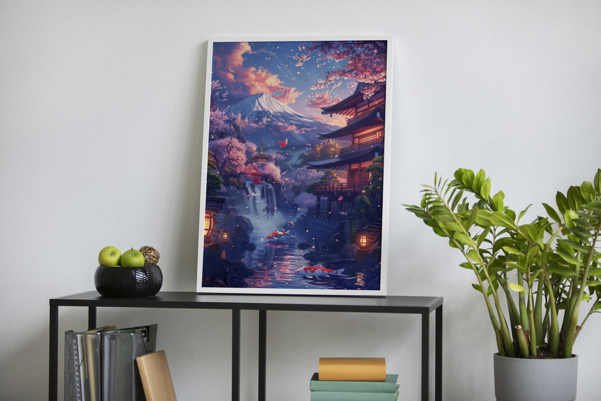 Japanese anime aesthenic Asian Style Poster | Wall Art for Home & Office | High-Quality Print - High-Quality Visual Display