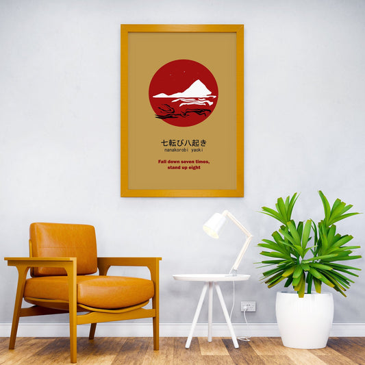 Japanese philosophy Asian Style Poster | Wall Art for Home & Office | High-Quality Print - High-Quality Visual Display