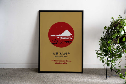 Japanese philosophy Asian Style Poster | Wall Art for Home & Office | High-Quality Print - High-Quality Visual Display