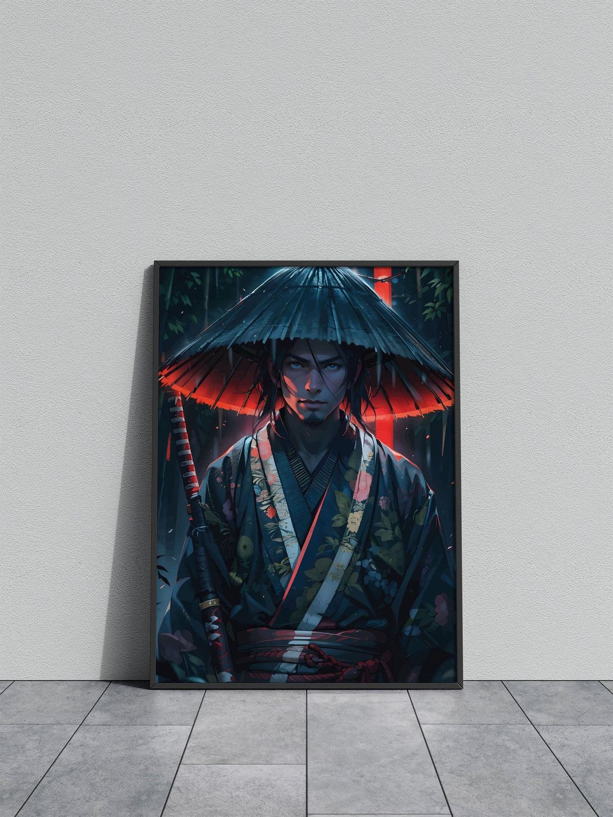 Japanese samurai Anime Asian Style Poster | Wall Art for Home & Office | High-Quality Print - High-Quality Visual Display
