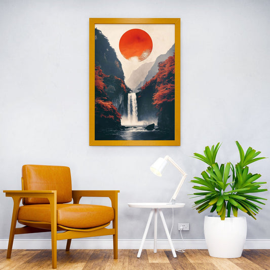 Japanese scenery Asian Style Poster | Wall Art for Home & Office | High-Quality Print - High-Quality Visual Display