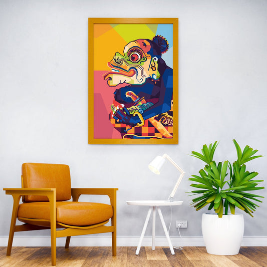 Java Unique Puppet Asian Style Poster | Wall Art for Home & Office | High-Quality Print - High-Quality Premium Wall Art Decor Sticker