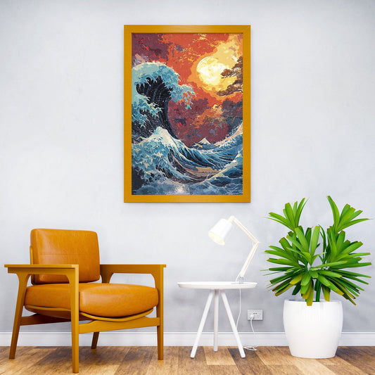 Katsushika Hokusai Asian Style Poster | Wall Art for Home & Office | High-Quality Print - High-Quality Visual Display