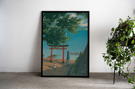 Kawase Hasui Chuzenji Lake Asian Style Poster | Wall Art for Home & Office | High-Quality Print - High-Quality Visual Display