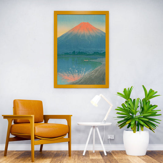 Kawase Hasui Lake Yamanaka Asian Style Poster | Wall Art for Home & Office | High-Quality Print - High-Quality Visual Display