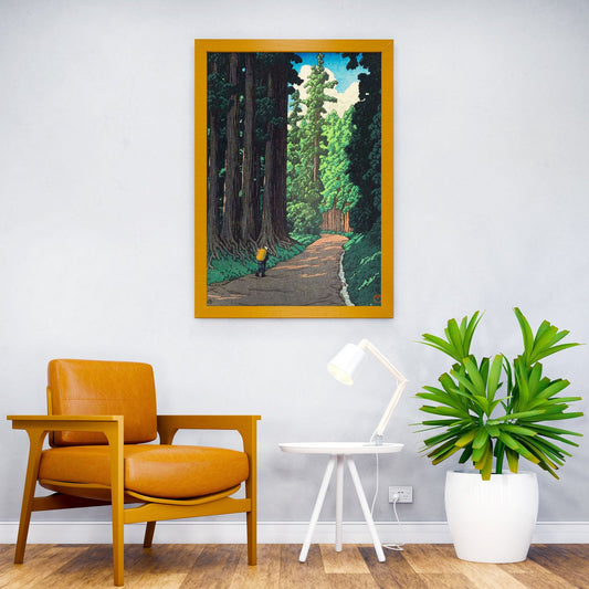 Kawase Hasui Nikko kaido Asian Style Poster | Wall Art for Home & Office | High-Quality Print - High-Quality Visual Display