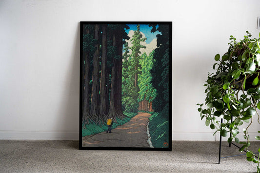 Kawase Hasui Nikko kaido Asian Style Poster | Wall Art for Home & Office | High-Quality Print - High-Quality Visual Display