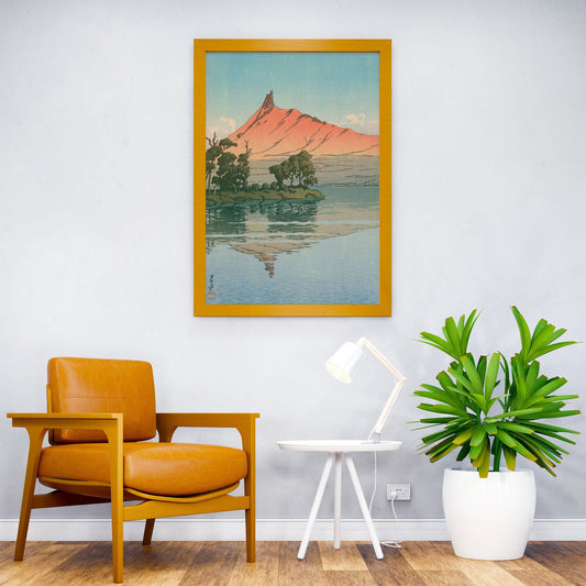 Kawase Hasui Onuma Park Asian Style Poster | Wall Art for Home & Office | High-Quality Print - High-Quality Visual Display