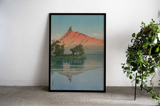 Kawase Hasui Onuma Park Asian Style Poster | Wall Art for Home & Office | High-Quality Print - High-Quality Visual Display