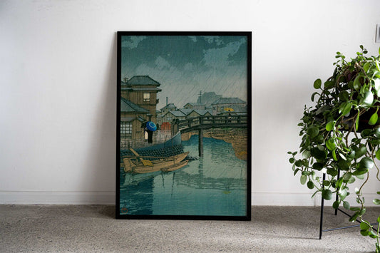 Kawase Hasui Ukiyo E Asian Style Poster | Wall Art for Home & Office | High-Quality Print - High-Quality Visual Display