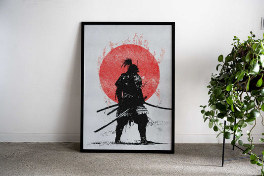 Kenji samurai Asian Style Poster | Wall Art for Home & Office | High-Quality Print - High-Quality Visual Display