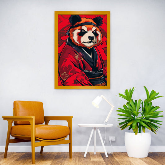 Kimono Panda Asian Style Poster | Wall Art for Home & Office | High-Quality Print - High-Quality Visual Display