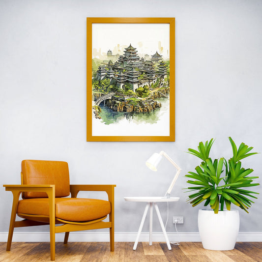 Kingdom Of Asian Asian Style Poster | Wall Art for Home & Office | High-Quality Print - High-Quality Visual Display