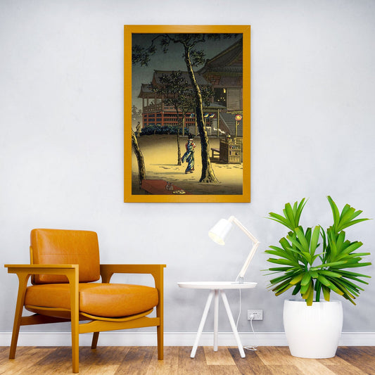 Kiyomizudo In Ueno Asian Style Poster | Wall Art for Home & Office | High-Quality Print - High-Quality Visual Display