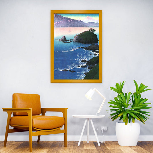 Kude Beach in Wakasa Asian Style Poster | Wall Art for Home & Office | High-Quality Print - High-Quality Visual Display